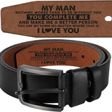 Father's Day Gift European Retro Men's Needle Buckle Belt