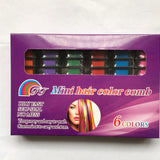 Temporary Mini Disposable Crayons Hair Color Dyeing Mascara Dye Chalk Box With Brush - Heritage cosmetics and beauty care