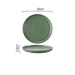 Wind Simple Bowl And Plate Combination Tableware And Tableware - Heritage cosmetics and beauty care