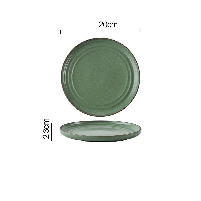 Wind Simple Bowl And Plate Combination Tableware And Tableware - Heritage cosmetics and beauty care